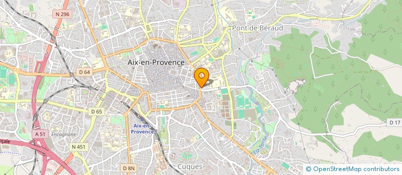localisation de l'entreprise ASSOCIATION DE PREVENTION ET DE REINSERTION SOCIALE à AIX-EN-PROVENCE