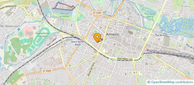 localisation de l'entreprise ASSOCIATION DE PREVENTION SANTE ET ACTION SOCIALE PREVAC à AMIENS