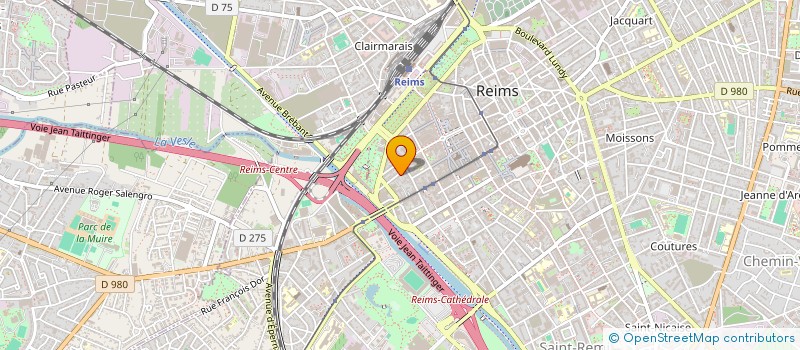 localisation de l'entreprise ASSOCIATION DE PREVENTION SOCIALE ET DE L' ENSEIGNEMENT LIBRE  REIMS