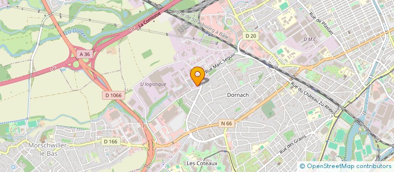 localisation de l'entreprise ASSOCIATION DE PREVENTION SPECIALISEE MULHOUSIENNE à MULHOUSE