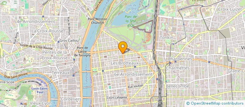 localisation de l'entreprise ASSOCIATION DE PREVOYANCE DU BTP (ASPREBTP)  LYON