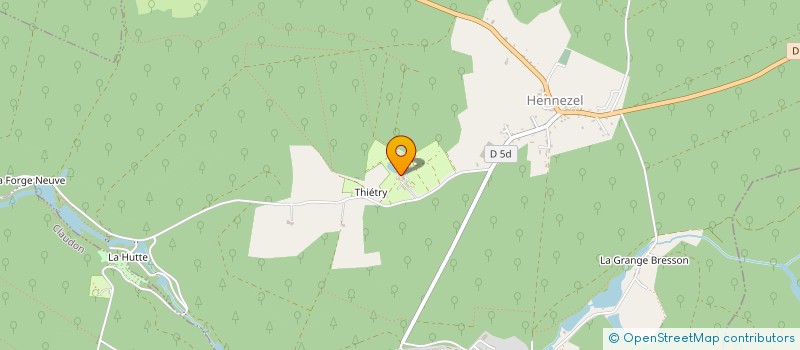 localisation de l'entreprise ASSOCIATION DE PRODUCTEURS DE LAIT CHEVRES ET BREBIS BIO DES 3 PROVINCES  HENNEZEL