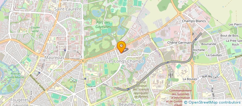 localisation de l'entreprise ASSOCIATION DE PRODUCTION LE SYNEMA  SAINT-HELEN