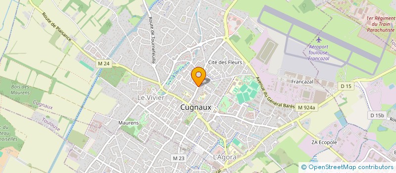 localisation de l'entreprise ASSOCIATION DE PROFESSIONNELS DE SANTE DE FROUZINS (APDSF)  FROUZINS