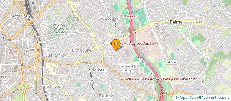 localisation de l'entreprise ASSOCIATION DE PROMOTION DE LA CYBERPSYCHOLOGIE POUR LE SOUTIEN AUX FAMILLES à TOULOUSE