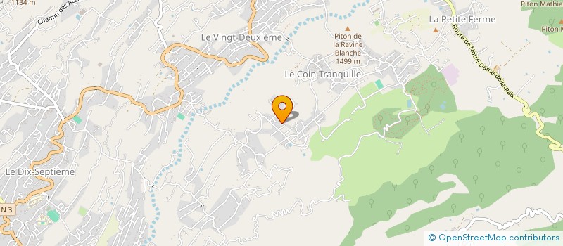 localisation de l'entreprise ASSOCIATION DE PROMOTION DE LA MEDIATION OCEAN INDIEN  LE TAMPON