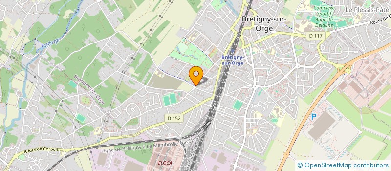 localisation de l'entreprise ASSOCIATION DE PROMOTION DE LA SANTE DE BRETIGNY SUR ORGE  BRETIGNY-SUR-ORGE