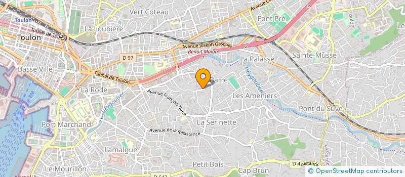 localisation de l'entreprise ASSOCIATION DE PROMOTION DES ARTISTES UKRAINIENS  TOULON