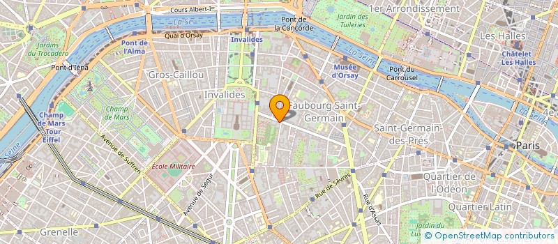 localisation de l'entreprise ASSOCIATION DE PROMOTION DES INTERETS COLLECTIFS DE L'OFDT  PARIS