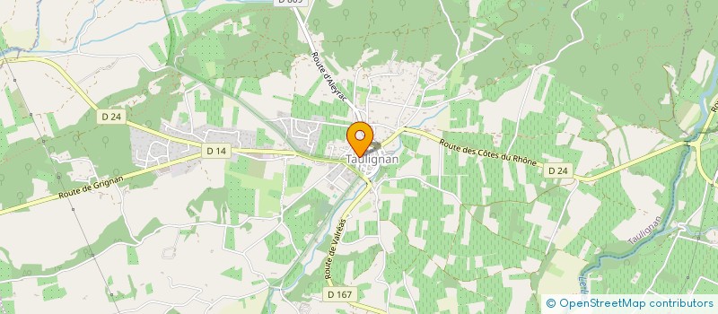 localisation de l'entreprise ASSOCIATION DE PROMOTION DES MANIFESTATIONS DES PROFESSIONS DE L'ANTIQUITES BROCANTE  TAULIGNAN