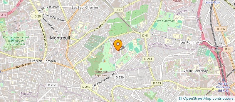 localisation de l'entreprise ASSOCIATION DE PROMOTION DUN SYNDICALISME DE CLASSE ET DE MASSE DEMOCRATIQUE INDEPENDANT UNITAIRE à MONTREUIL
