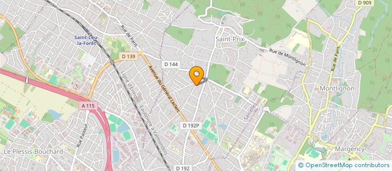 localisation de l'entreprise ASSOCIATION DE PROMOTION ET D'ANIMATION DES CULTURES D'AMERIQUE LATINE APACAL à SAINT-PRIX