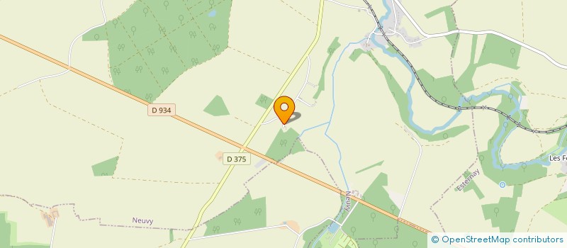 localisation de l'entreprise ASSOCIATION DE PROTECTION DE L'ENVIRONNEMENT DE NEUVY COURGIVAUX (51)  NEUVY