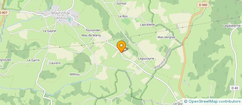 localisation de l'entreprise ASSOCIATION DE PROTECTION DE LA FORTERESSE MEDIEVALE DE SAIGNES  SAIGNES