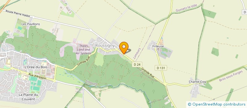 localisation de l'entreprise ASSOCIATION DE PROTECTION DE LA NATURE DE MONTGAILLARD à LIMOURS