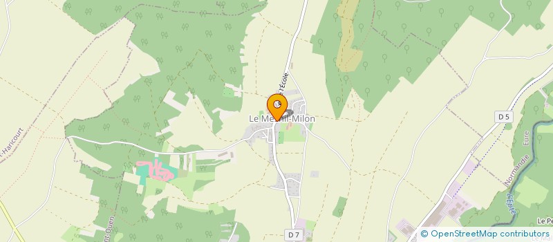 localisation de l'entreprise ASSOCIATION DE PROTECTION DES ANIMAUX DES PORTES DE L'EURE  GASNY