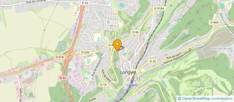 localisation de l'entreprise ASSOCIATION DE PROTECTION DES ANIMAUX EN LORRAINE à LONGWY
