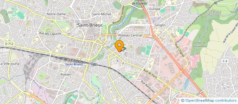 localisation de l'entreprise ASSOCIATION DE PROTECTION DES MAJEURS à SAINT-BRIEUC