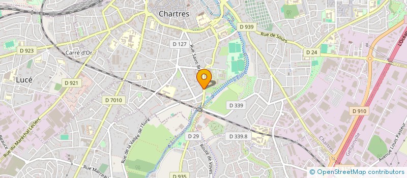 localisation de l'entreprise ASSOCIATION DE PROTECTION DES RIVERAINS DU QUARTIER SAINT BRICE à CHARTRES