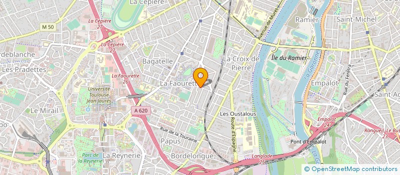 localisation de l'entreprise ASSOCIATION DE PURPAN DE RECHERCHE EN IMAGERIE MEDICALE (A.P.R.I.M) à TOULOUSE