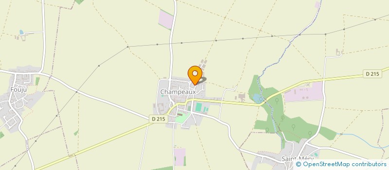 localisation de l'entreprise ASSOCIATION DE QI GONG ET TAI CHI CHUAN ENTRE TERRE ET CIEL  CHAMPEAUX