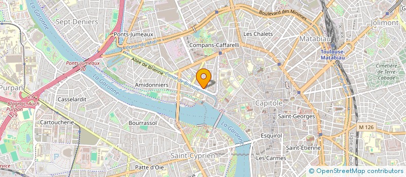 localisation de l'entreprise ASSOCIATION DE QUARTIER BARCELONE à TOULOUSE