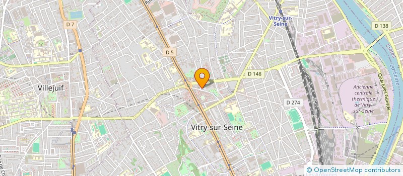 localisation de l'entreprise ASSOCIATION DE QUARTIER DU PORT A L'ANGLAIS à VITRY-SUR-SEINE