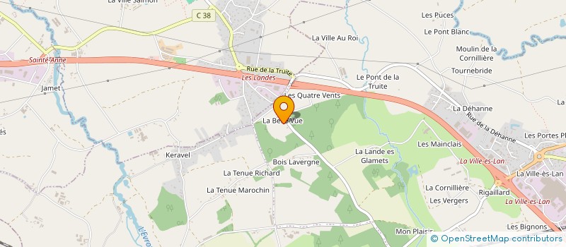 localisation de l'entreprise ASSOCIATION DE RANDONNEE EQUESTRE EQUI-LIBRE à LAMBALLE-ARMOR