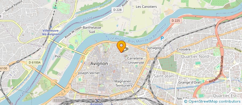 localisation de l'entreprise ASSOCIATION DE RANDONNEE PEDESTRE AVIGNONNAISE à AVIGNON