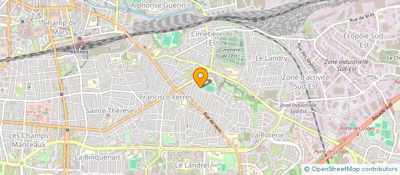 localisation de l'entreprise ASSOCIATION DE RAWA RUSKA à RENNES