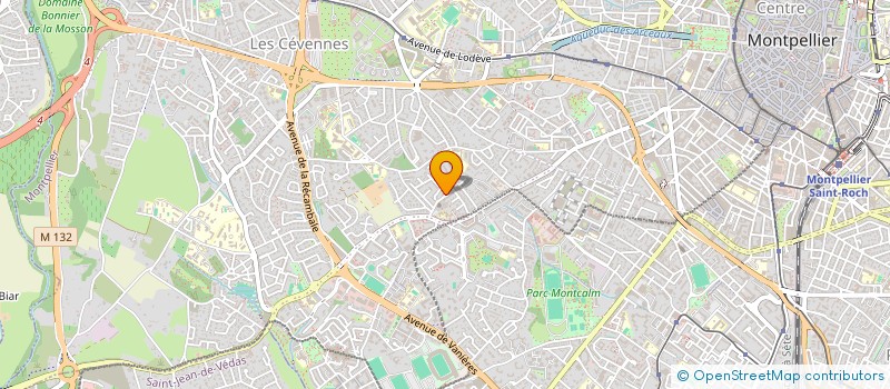 localisation de l'entreprise ASSOCIATION DE RECHERCHE CULINAIRE SANS ALLERGENES à MONTPELLIER