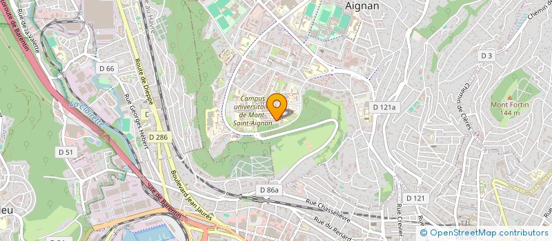 localisation de l'entreprise ASSOCIATION DE RECHERCHE EN NEUROSCIENCES ET NEUROENDOCRINOLOGIE (AR2N) à MONT-SAINT-AIGNAN