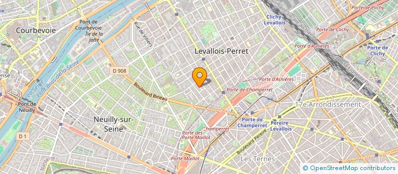 localisation de l'entreprise ASSOCIATION DE RECHERCHE ET D'APPLICATION DE LIEUX D'ACCUEIL DE LEVALLOIS à LEVALLOIS-PERRET