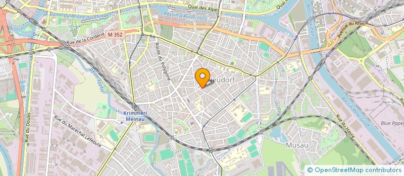 localisation de l'entreprise ASSOCIATION DE RECHERCHE ET D' ETUDES SUR LES SCIENCES ET LES TRADITIONS à STRASBOURG
