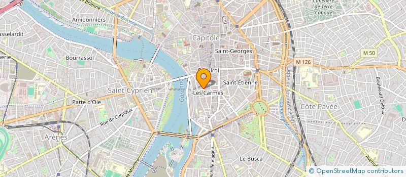 localisation de l'entreprise ASSOCIATION DE RECHERCHE ET DE FORMATION EN DROIT MEDICAL à TOULOUSE