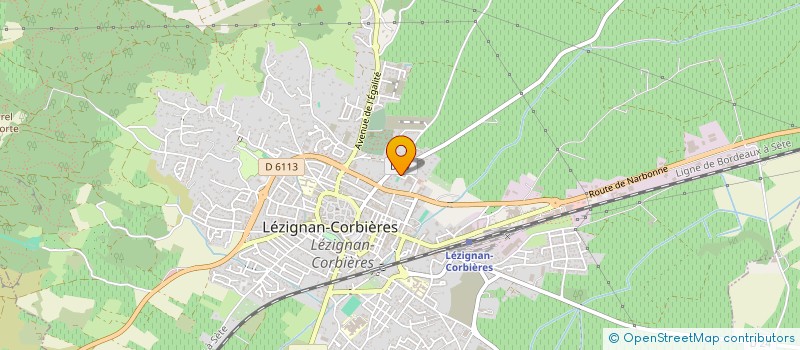 localisation de l'entreprise ASSOCIATION DE RECHERCHE ET DEVELOPPEMENT DES RELATIONS INSTITUTIONNELLES AVEC LES FAMILLES à LEZIGNAN-CORBIERES
