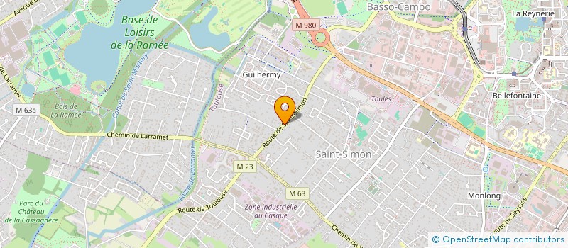 localisation de l'entreprise ASSOCIATION DE RECHERCHE POUR L'AMELIORATION ET L'INNOVATION EN STERELITE à TOULOUSE