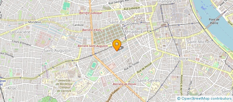 localisation de l'entreprise ASSOCIATION DE RECHERCHES ET D'ETUDES SUR LA SANTE, LA VILLE ET LES INEGALITES - ARESVI à BORDEAUX