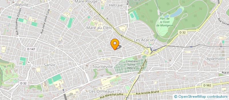 localisation de l'entreprise ASSOCIATION DE REINSERTION PAR LA COMMUNICATION L'HYGIENE ET L'ENTRETIEN à LE HAVRE