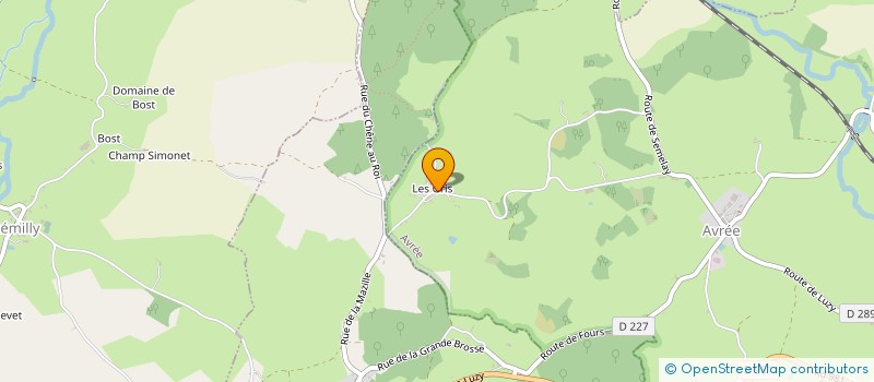 localisation de l'entreprise ASSOCIATION DE REINSERTION POUR L'EMPLOI MORVANDELLE à SAVIGNY-POIL-FOL