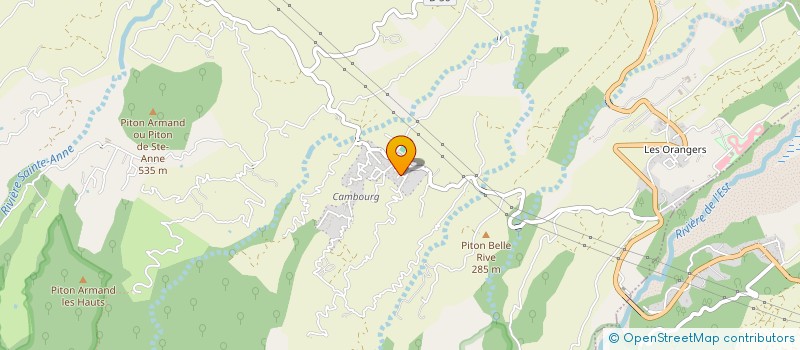localisation de l'entreprise ASSOCIATION DE REINSERTION PROFESSIONNELLE POUR PERSONNES EN DIFFICULTE à SAINT-BENOIT