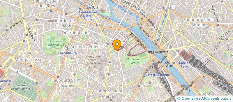 localisation de l'entreprise ASSOCIATION DE REINSERTION SOCIALE DU LUXEMBOURG DITE RESOLUX à PARIS