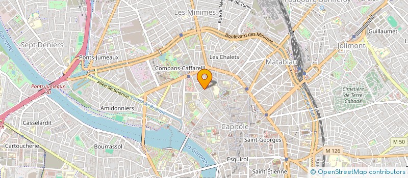 localisation de l'entreprise ASSOCIATION DE REPERAGE D'ENQUETE DE PREVENTION ET D'ACOMPAGNEMENT EN FAVEUR DE L'INSERTION ET DE LA REHABILITATION à TOULOUSE