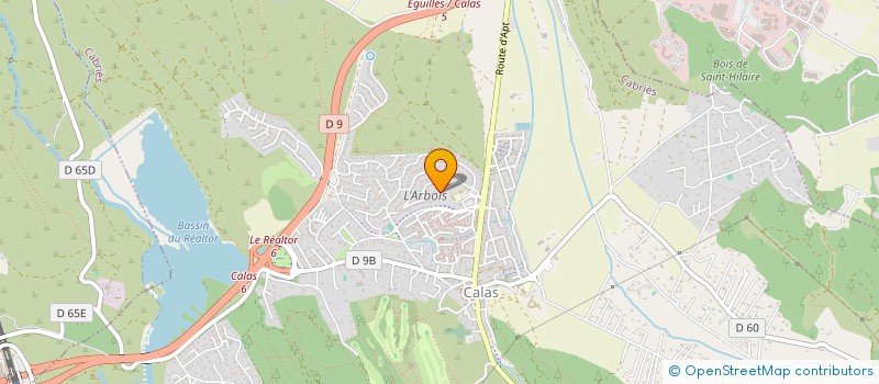 localisation de l'entreprise ASSOCIATION DE RESTAURATION DE PATRIMOINE ANCIEN  CABRIES