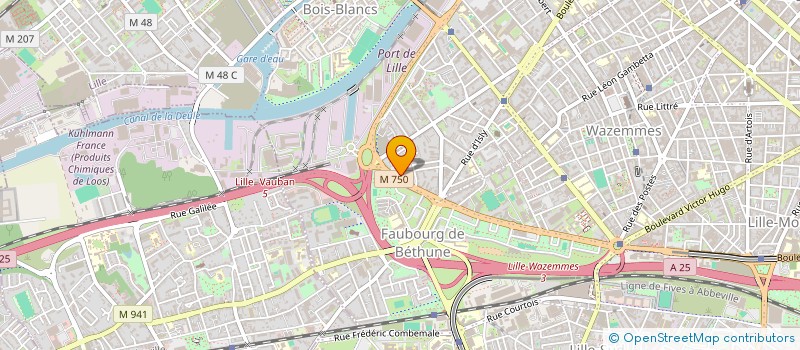 localisation de l'entreprise ASSOCIATION DE RESTAURATION IMMOBILIERE DES HAUTS DE FRANCE à LILLE