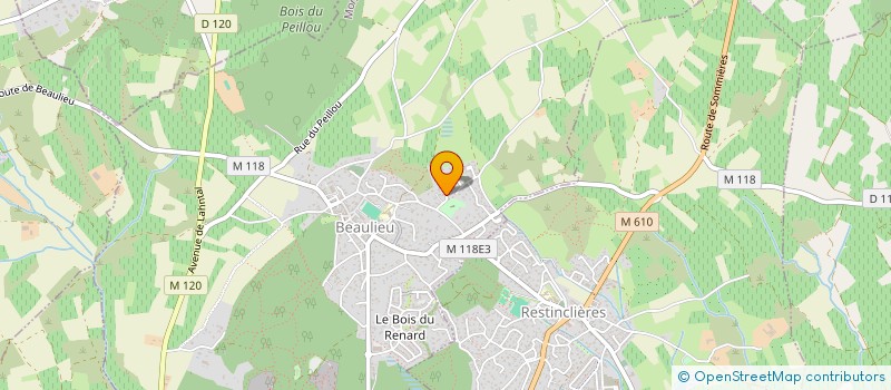 localisation de l'entreprise ASSOCIATION DE RESTINCLIERES ET BEAULIEU POUR LE RESPECT DE L'ENVIRONNEMENT à BEAULIEU
