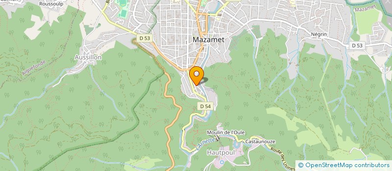 localisation de l'entreprise ASSOCIATION DE SAINT-SAUVEUR DE MAZAMET  MAZAMET