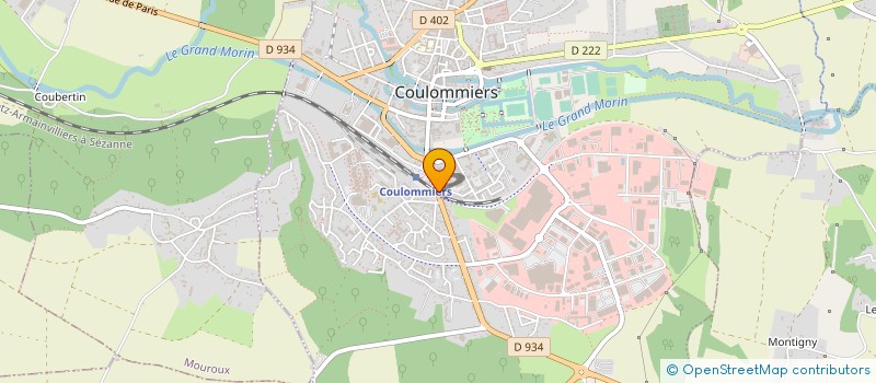 localisation de l'entreprise ASSOCIATION DE SALARIES DE L AGRICULTURE à COULOMMIERS