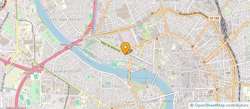localisation de l'entreprise ASSOCIATION DE SANTE D'EDUCATION ETDE PREVENTION SUR LES TERRITOIRES DE MIDI-PYR à TOULOUSE