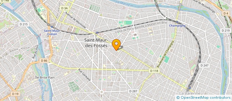 localisation de l'entreprise ASSOCIATION DE SANTE ET D'EDUCATION DES MAMANS ET DES ENFANTS SINO-FRANCAIS à SAINT-MAUR-DES-FOSSES